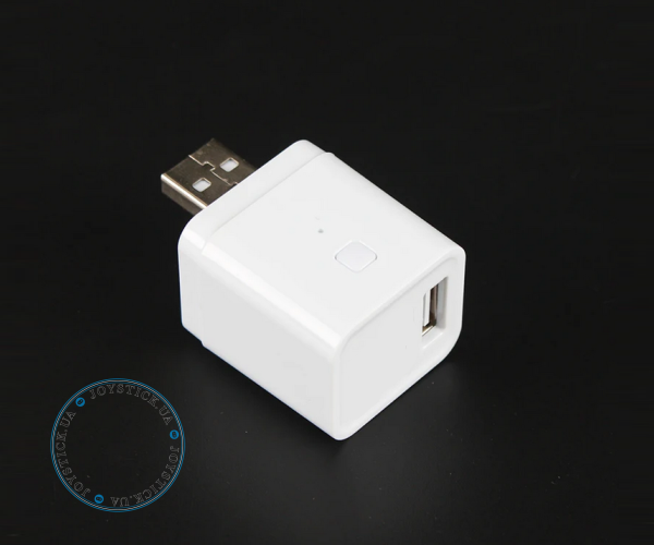Smart Wi-Fi adapter with 1 USB port Tuya Smart 1CH Color White